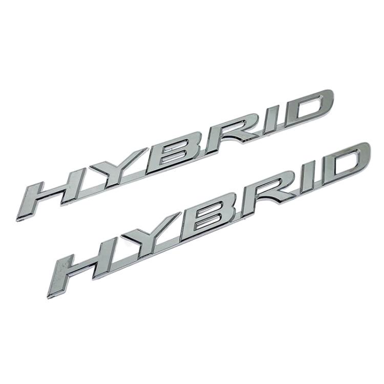 Potrivit pentru Embleme Mașini Hibride Noi Lexus: Embleme laterale, de aripă și de portbagaj în limba engleză.