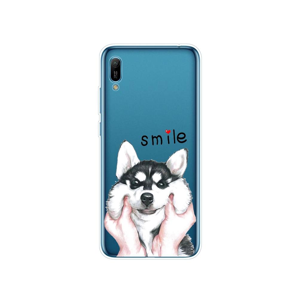 

Чохол для Huawei Y6 2019 Чохол для Huawei Y6 2019 Силіконовий TPU Чохол М який Чохол для Телефону для Huawei Y6 2019 MRD-LX1 MRD-LX1F huawei Y6 prime 2019
