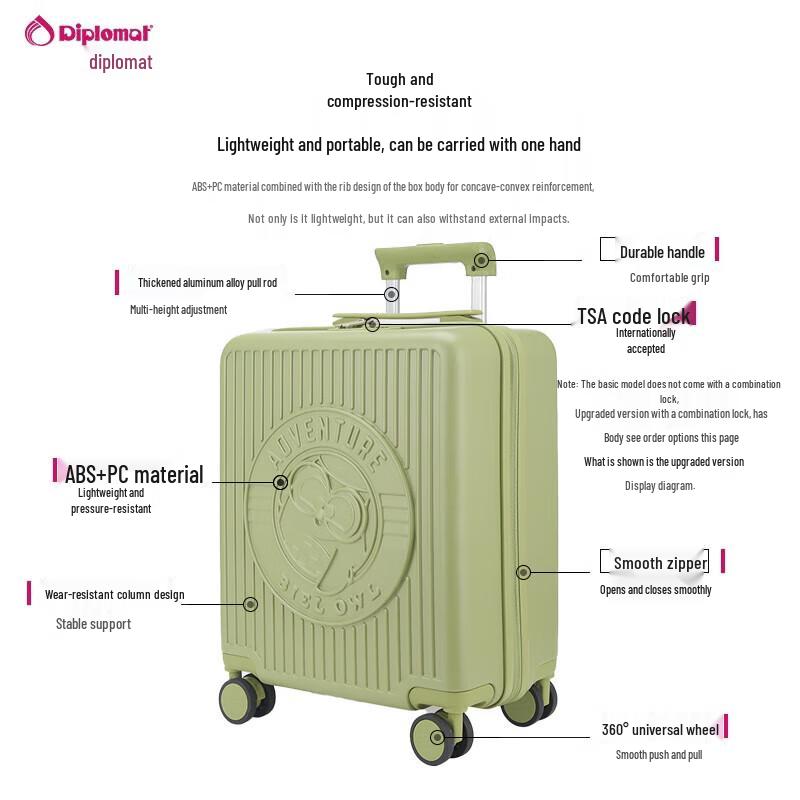 Diplomat Owl Hardside Luggage