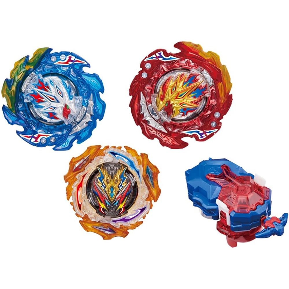 Beyblade Burst B-203 Ultimate Fusion DX Set with Battle Tops and Accessories