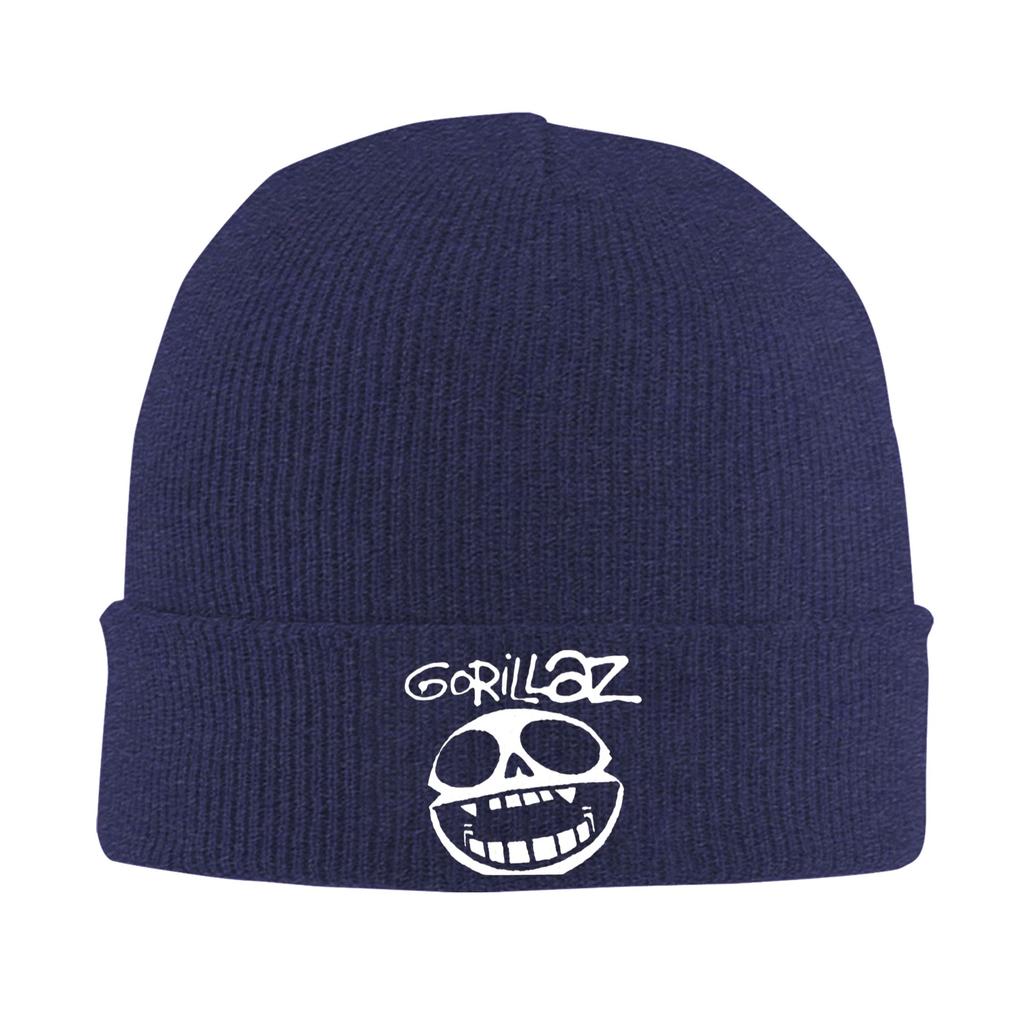 Gorillaz  Beanie Hats  Bonnet Hats Adult Unisex Vintage Outdoor Knit Hat Autumn Custom Head Wrap Caps