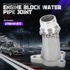 11118511205 Aluminium Motorblok Waterpijp Connector Compatibel met BMW 1 2 3 4 5 6 7 X1 X2 X3 X4 X5 | Compatibel met MINI F55 F56 2013-2019