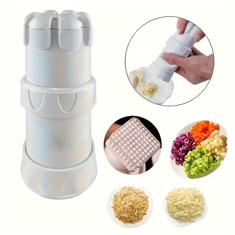 1pc Garlic Cutter Multifunctional Mini Garlic Slicer Garlic Chopper Wheel Type For Kitchen Cooking Small Kitchen Tool