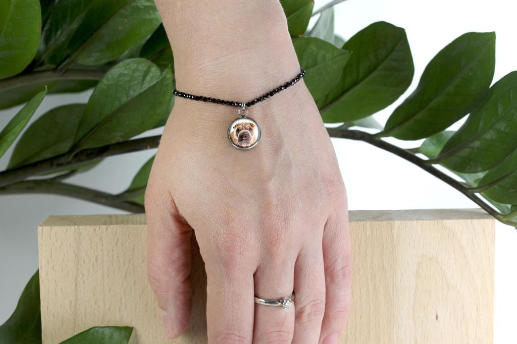 Akita, Akita Inu – Bracelet with your photo handmade, unique jewelry – Design 57 | Art-Dog
