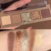 Taca na cienie do powiek Earth Color Five Color Eyeshadow Taca do konturowania Cienie do powiek Długotrwałe, wodoodporne i odporne na pot produkty do makijażu dla studentów