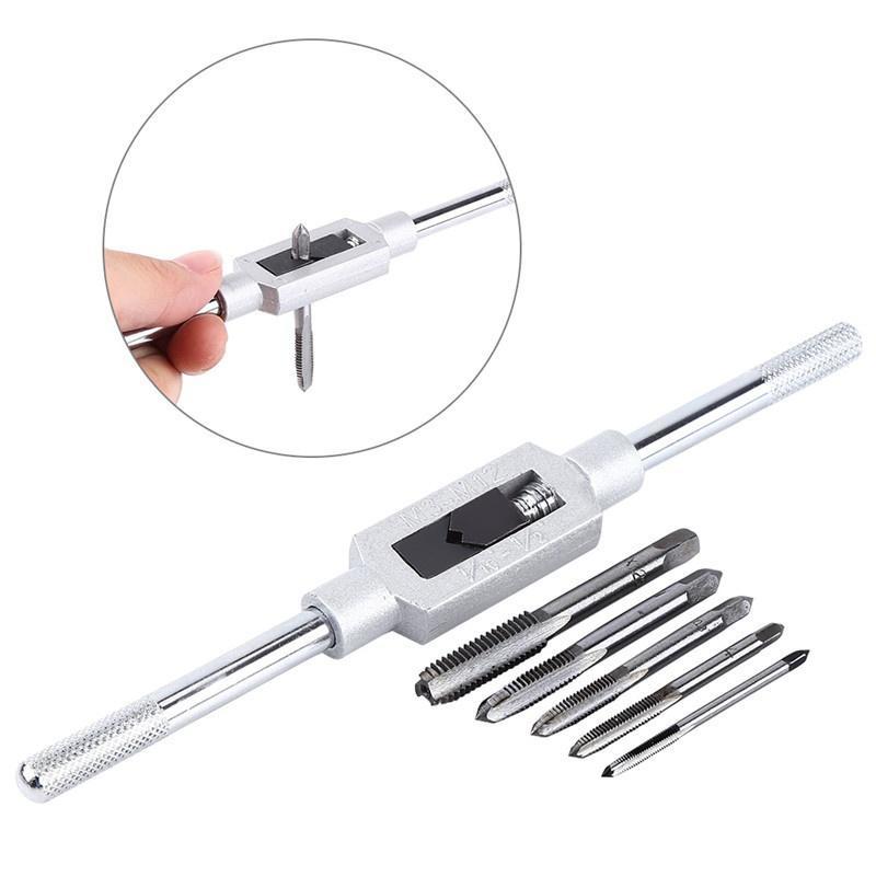 Buy Adjustable Reamer Tap Wrench Set with Metric Thread M3/4/5/6/8