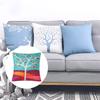 Tree Pattern Pillowcase Home Office Throw Pillow Cover Cotton-linen Cushion Printed Cover
