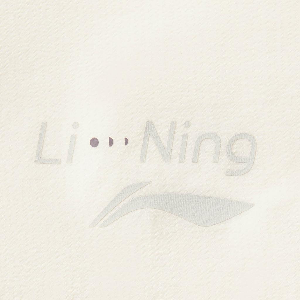 Li Ning Fitness Series Solid Color Zipper Stand Collar Comfortable Breathable Versatile Sports Jacket Women Jacket Off-White AFDV270-1