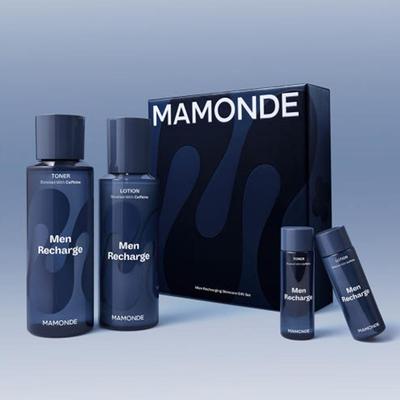 Men Recharging Toner 180ml + Lotion 150ml + Toner 25ml + Lotion 25ml