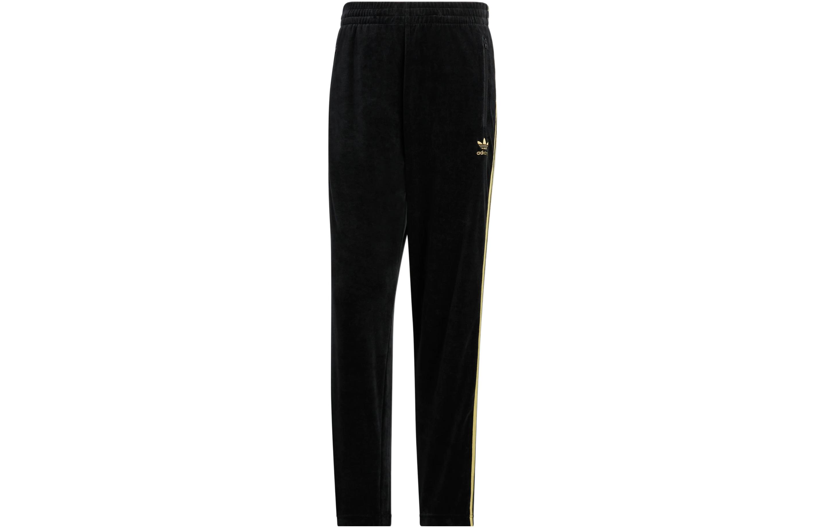 Adidas Originals VELOUR TRACK PANTS Knitted Sweatpants Men s HR3443 S