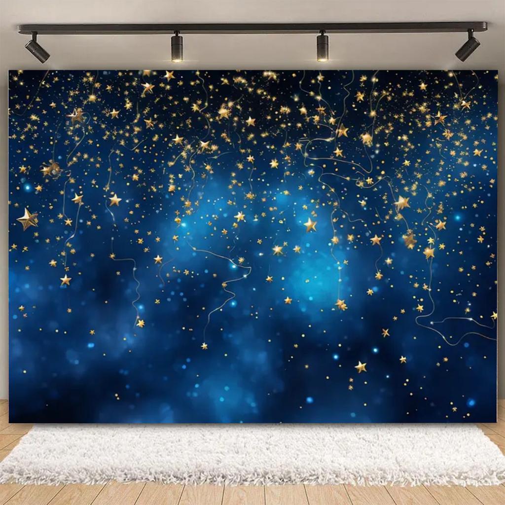 Galaxy Earth Wall Tapestry, Cosmic Space & Starry Sky Art, Dreamy Universe Decor For Room & Bedroom