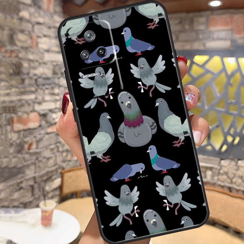 Pigeons Doves Bird Birds Flock Animal Case For Xiaomi 14 Ultra 15 13 11T 12T 13T 14T Pro POCO X3 X5 X6 X7 Pro M6 F5 F6 Pro Cover