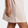 Adidas Originals Trefoil Floral Jacquard Sporty Loose Short Sleeve Dress Women Dress Ice-Pink IP3754