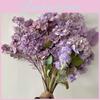 Realistic Silk Purple Wedding Flowers For Ceiling Decor Home Arrangement Office