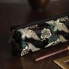 Pen Pouch Chinese Style Embroidery Pen Case Retro Pen Storage Bag Portable Pencil Case Pouch  Kid