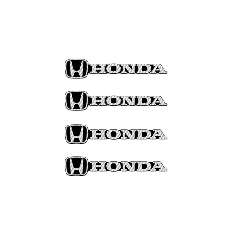 

4pcs car audio decorate 3D Aluminum Badge Emblem Sticker For Mugen Power Honda Civic Accord CRV Hrv Jazz accessories