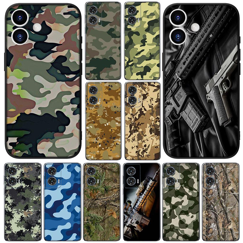 For Samsung Galaxy A17 A07 J7 J5 J2 Prime J8 A01 A02 A03 A23 A04 A71 A72 A41 M06 M23 Case Camo Military Pattern Army Camouflage