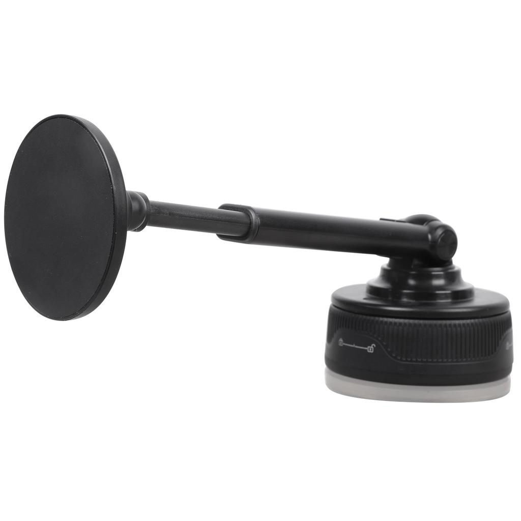 One Hand Quick Install Car Phone Suction Cup Mount Rack Holder Featuring Strong Magnetic Suction for Convenient Driving