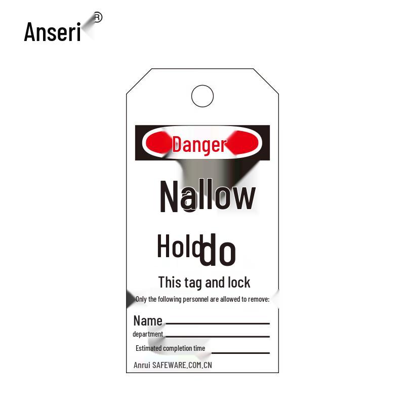 Economical Lockout Tagout Cardboard Tags