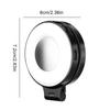 Magnetic Phone Selfie Light W/ Magnetic Ring Phone Live Streaming Beauty Light Mini Makeup Mirror Light for Photography