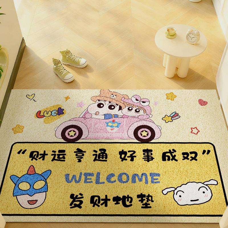Door Floor Mat, Door Door Door Non-Slip Mat, Dust Removal Can Be Cut, Foot Mat, Household Wear-Resistant Carpet
