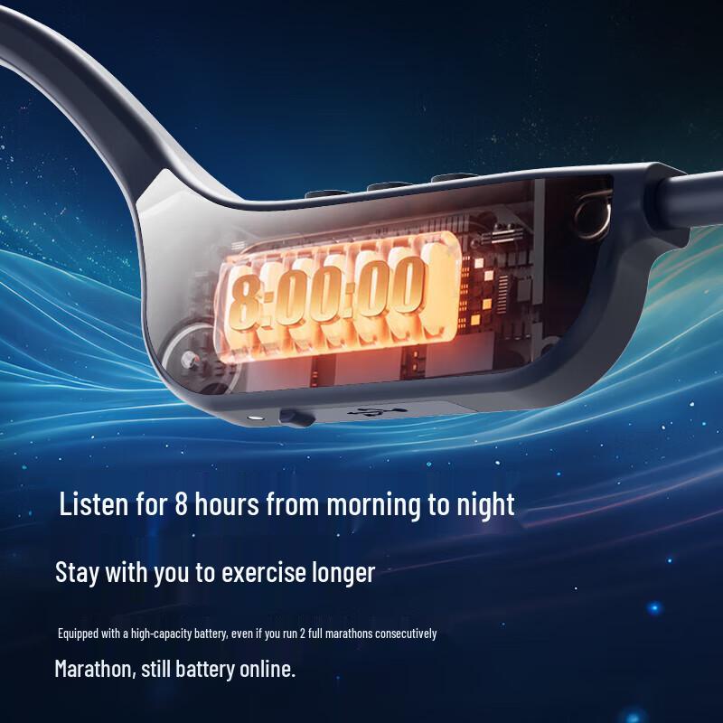 Aigo Bone Conduction Bluetooth Sports Headphones