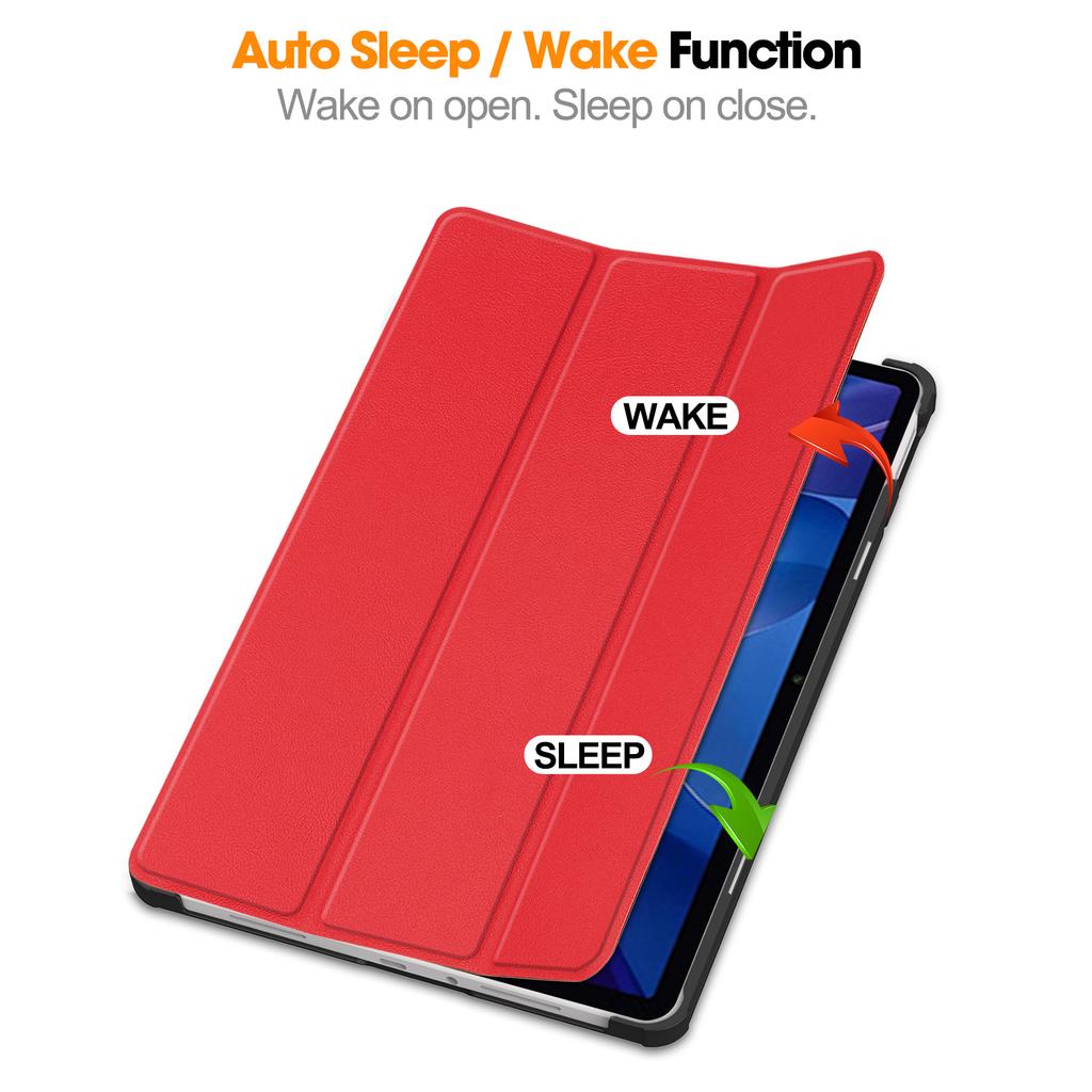 Tablet Case for Xiaomi Redmi Pad 2 Tri-Fold Tablet Case with Stand, Multi-Angle Folio Cover