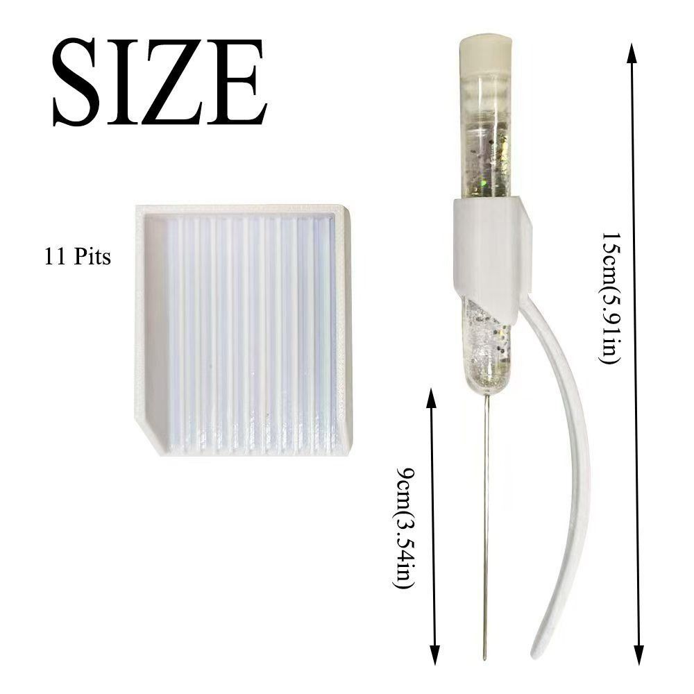 Sada pinzet na korálkování z nerezové oceli PP Hračka s ručně vyráběnými korálky Pinzety na diamantové malování 2,6 mm Dárek