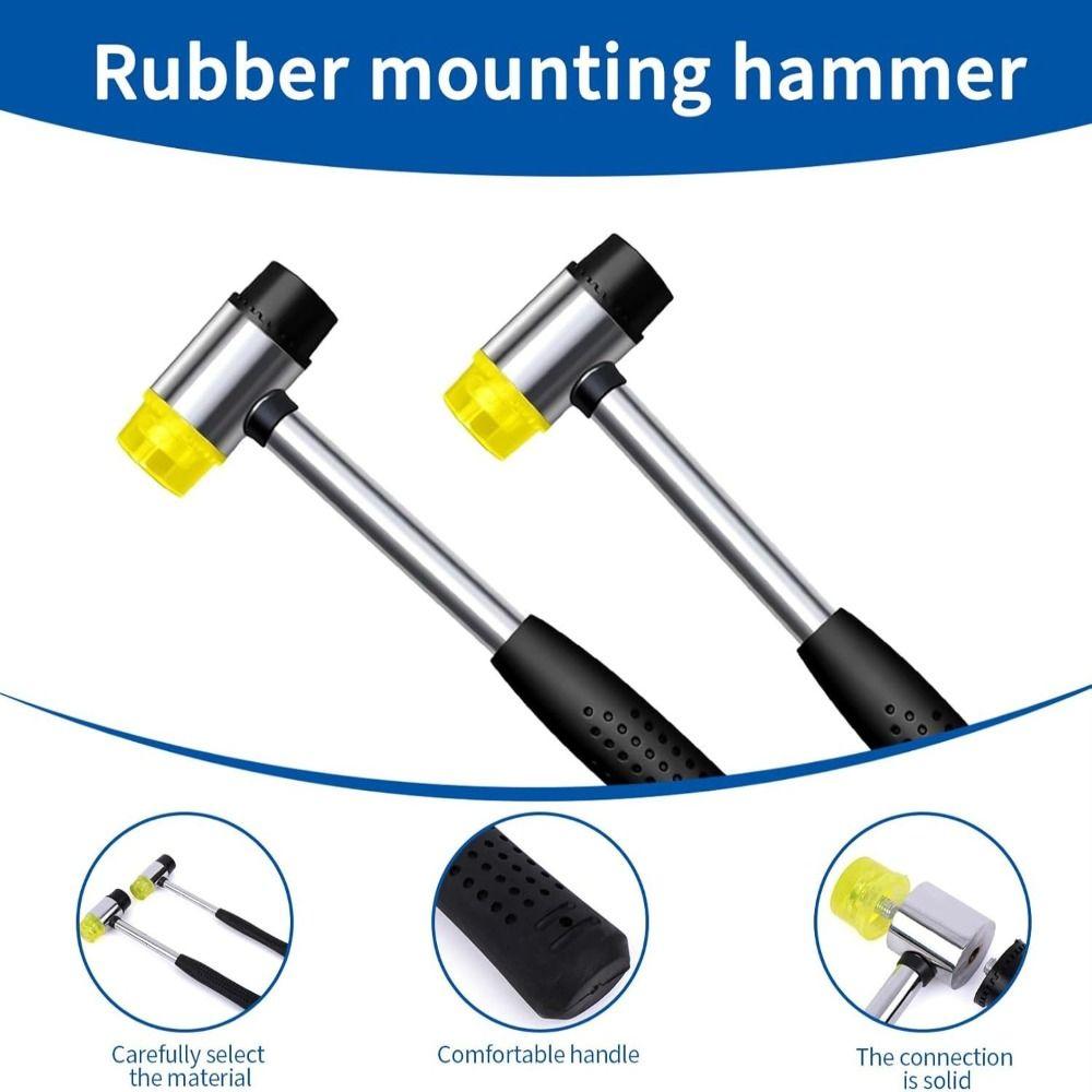 Ergonomic Handle Window Screen Repair Kit 6-in-1 Spline Installer New Screen Roller Tool