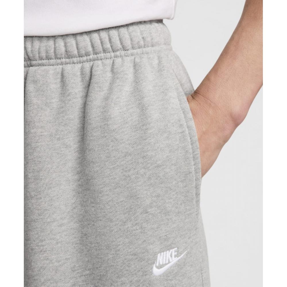 Nike Club Fleece Oversized French Terry Pants M   Dark Grey Heather Light sMoke Gray White  Hj1823 063