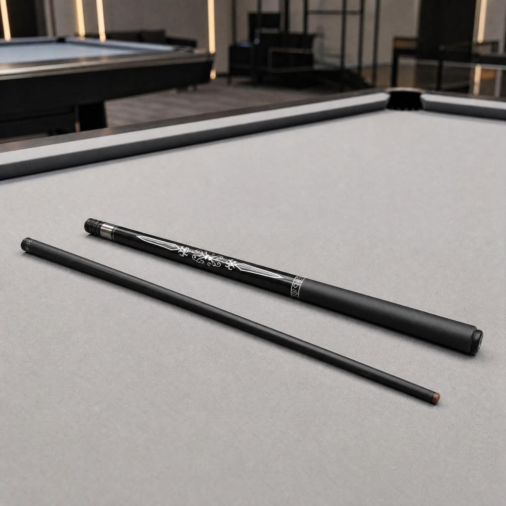 2-Piece Pool Cue Warp-Resistant Billiards Equipment Responsive
