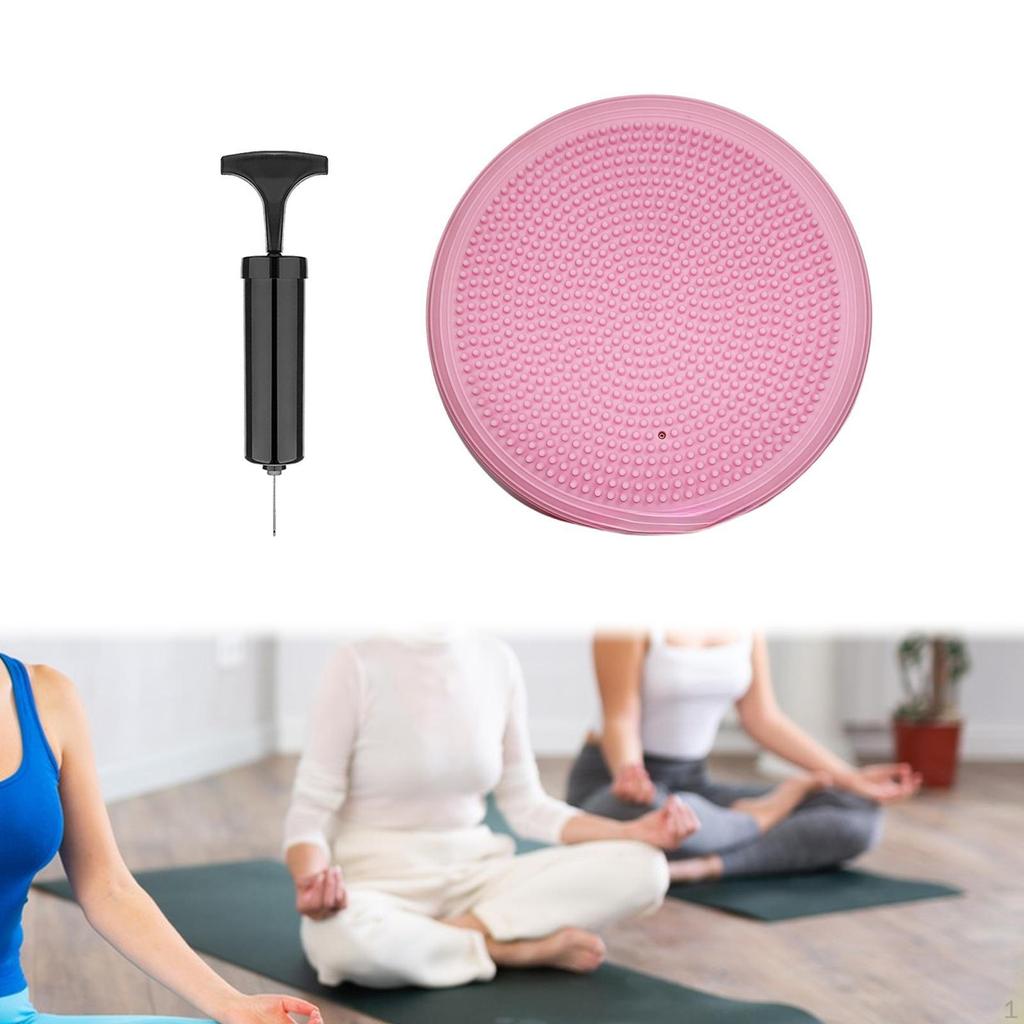 Inflatable Balance Pad for Exercise And Training with Air Stability Board