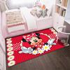 Cute Cartoon Carpet Minnie Mouse Printed Rug for Home Living Room Bedroom Kids Room Decor Non-slip Floor Mat Next Day Shipping
