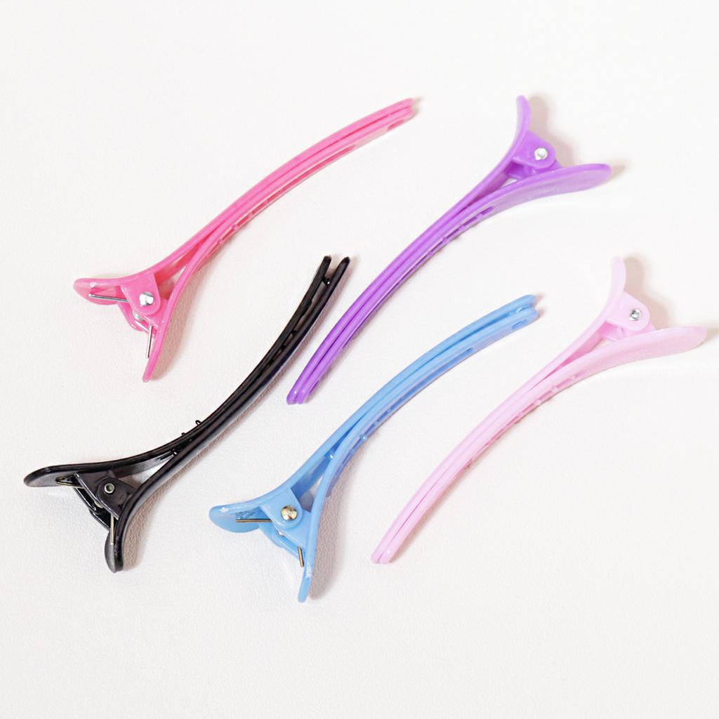 5 pieces of multi color professional salon hairstyle split style hair clips, fluffy DIY clip hair Special for real hair wigs