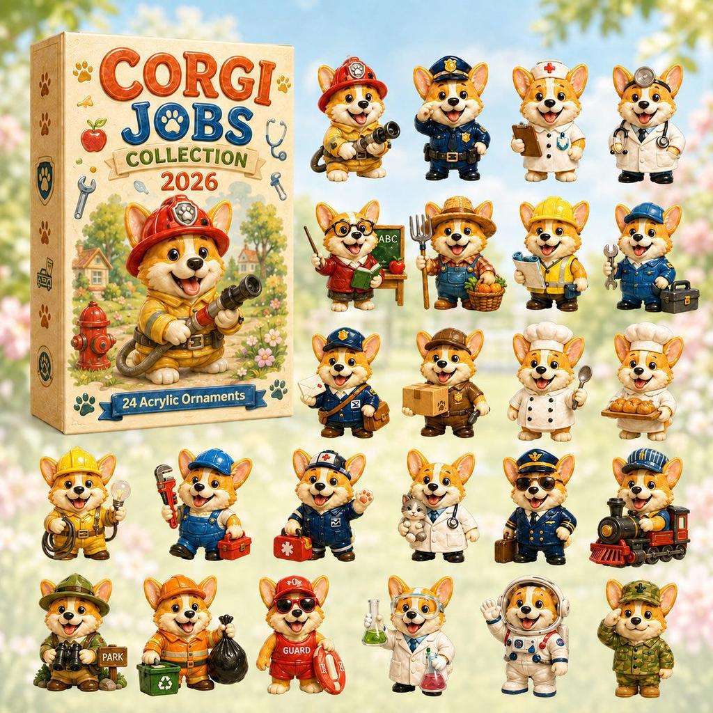 Weihnachts-Adventskalender 2026 – Feiertags-Blindbox-Kalender im Tier-Thema