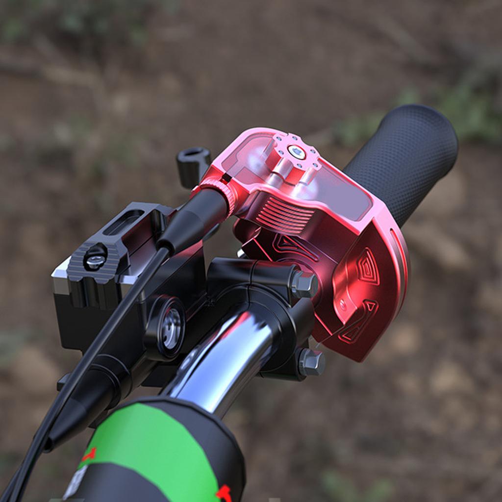 Universal Visual Throttle Grip for Motorcycles with Visual Monitoring Ensuring Precise Acceleration Control