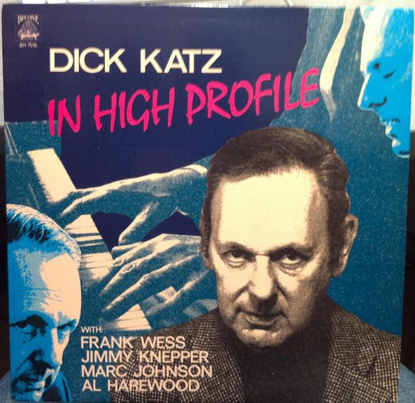 

LP Record DICK KATZ In High Profile BH7016 Bee Hive 1984 US Jazz Used