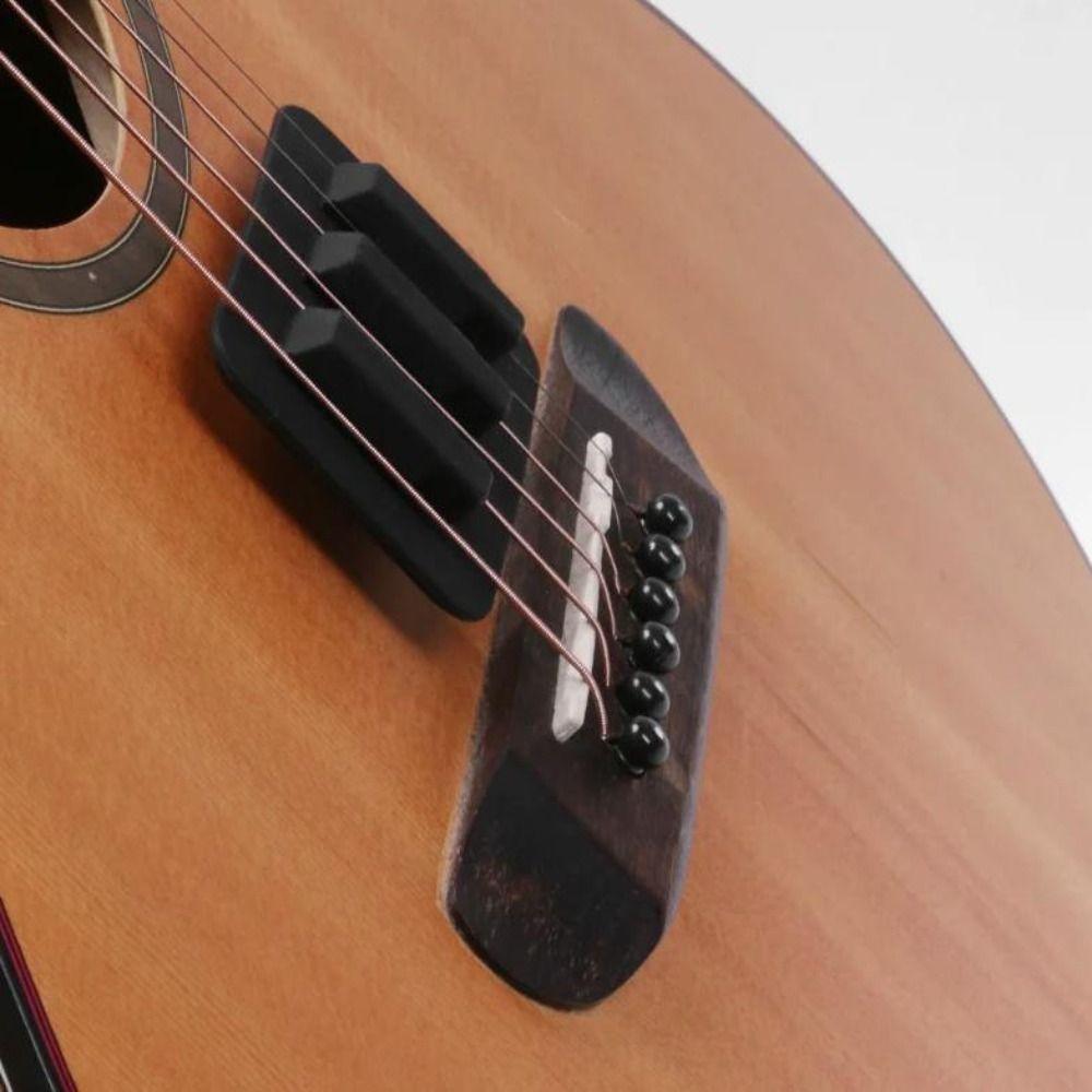 Reusable Guitar String Muffler Anti-Slip Base Noise Reduction Tool  Musical Instruments