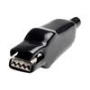 2Pcs Alligator Clip  20A PVC Sheathed Alligator Clamps DIY Test Leads Crocodile Electrical Clips Electrical Tool Parts