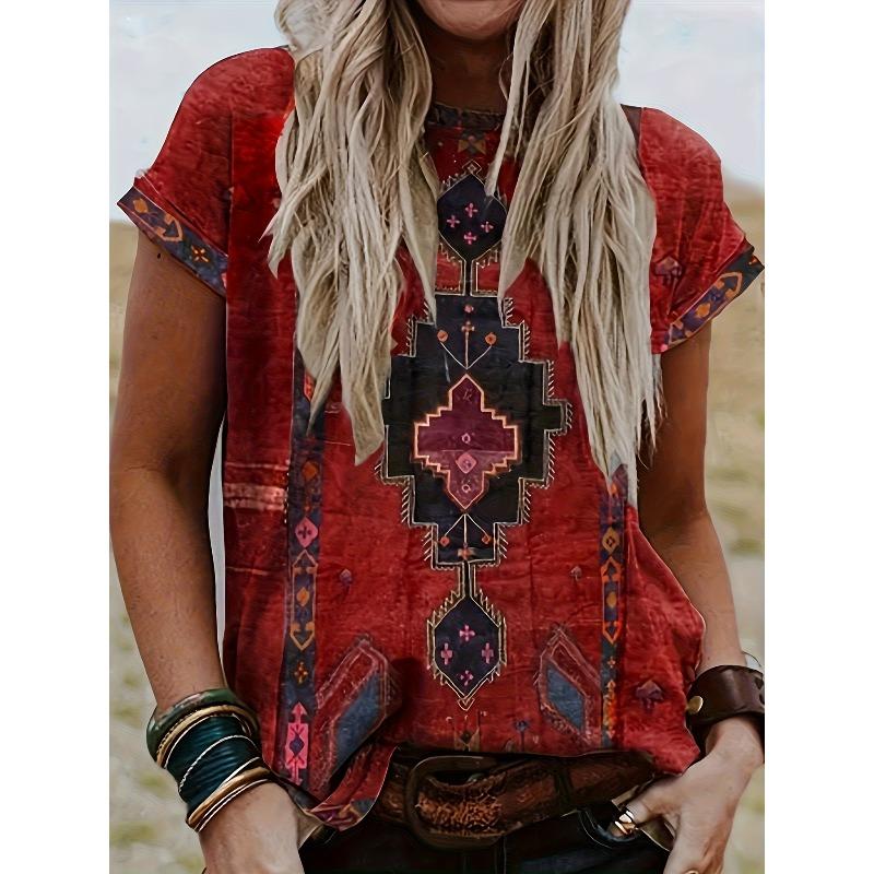 Women s Versatile Short Sleeve Fashion Top Casual Loose T-Shirts Women’s S