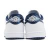 Air Jordan 1 Retro Low 85 OG Metallic Blue 2024 Herren Sneaker Weiß Summit-White Marineblau FB9933-141