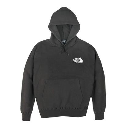 The Pork Face Pullover Size Small Logo Hoodie, Black, 4L,