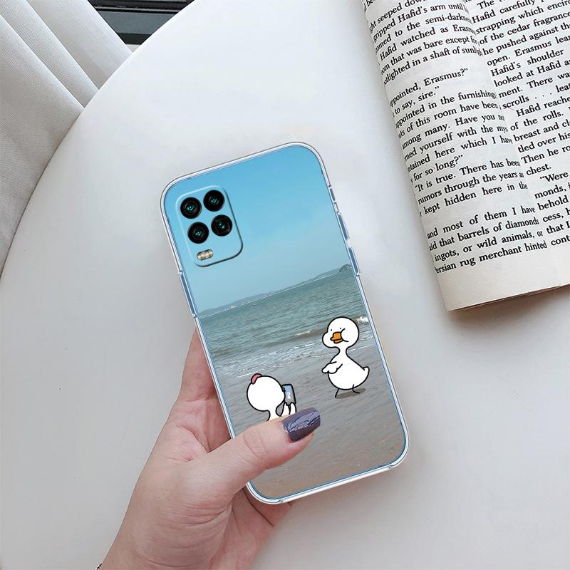 DUCK Cartoon Phone Case for Motorola Moto G10 G20 G30 G31 G32 G34 G35 G41 G42 G50 G51 G52 G55 G60 G60S G62 G71 G72 G75