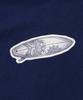 Wogseuaenko Surfboard Washed Short Sleeve T-Shirt (Navy)