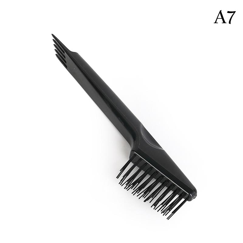 

2-In-1 Hair & Comb Cleaning Brush Dual-Head Design For Air Cushion/Regular Combs, Curling Combs, Removing Broken Hairs And Dust A7