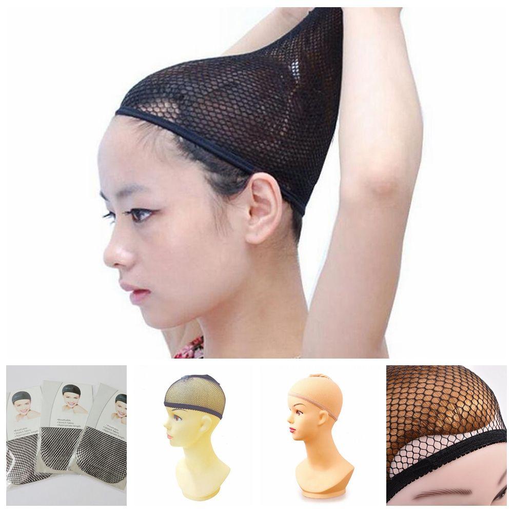 Unisex Nylon Black/Nude Wig Stocking Bald Cap Hair Mesh Snood