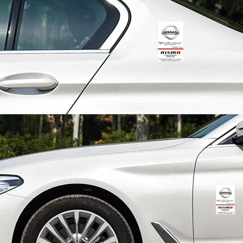 Car windshield anti-static stickers, car logo anti-static stickers For Nissan X-Trail T32 T31 Qashqai Tiida Teana Car Styling