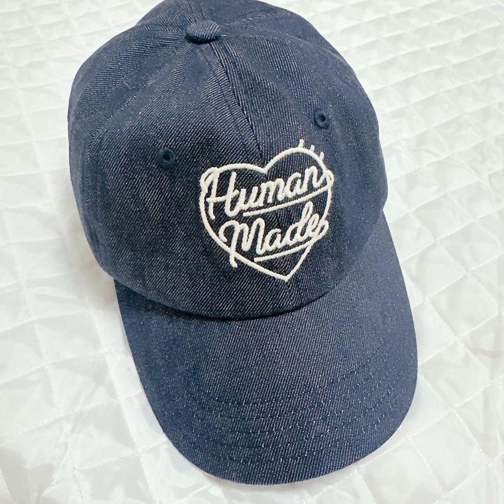 Used HUMAN MADE 6 Panel Denim Cap "Indigo"