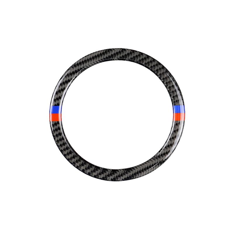 

Автомобильное кольцо на руль из углеродного волокна для BMW Mini Cooper JCW R55 R56 R57 R58 R59 R60 R61, украшение интерьера автомобиля углеродного волокна черного