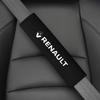 For Renault 2026 New Hub Caps 2pcs Suede Car Seat Belt Shoulder Protector Adjustable Shoulder Cover For Renault Clio Laguna 2 Me